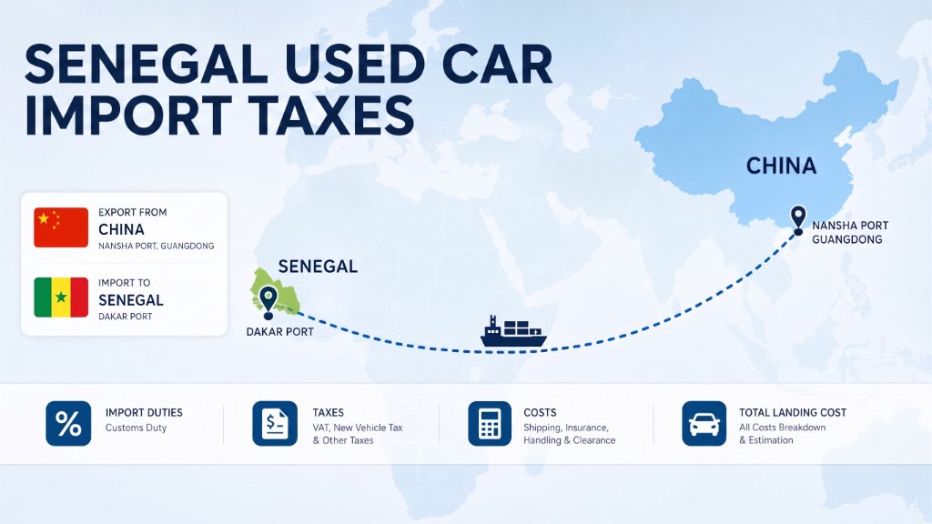 senegal-used-car-import-taxes-clearance-2026