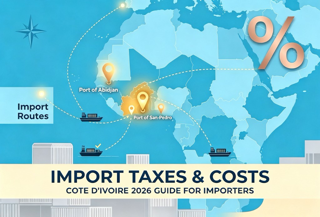 Complete Analysis of Import Taxes and Fees for Used Cars in Côte d'Ivoire (2026 Edition)