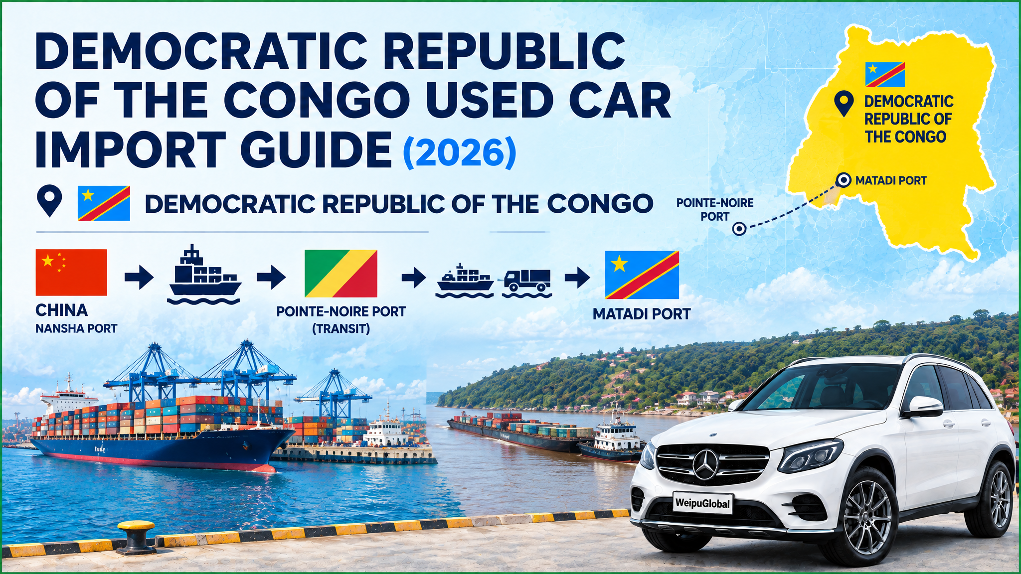 Used Car Import Guide for the Democratic Republic of the Congo (2026)