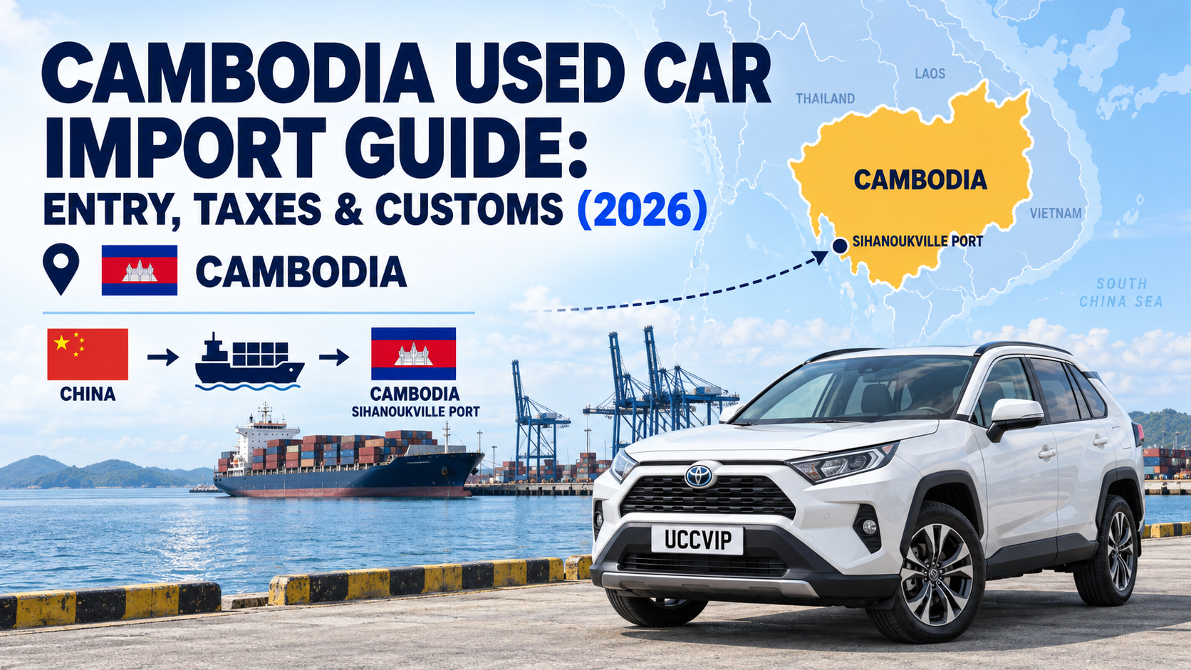 Cambodia Used Car import Guide 2026