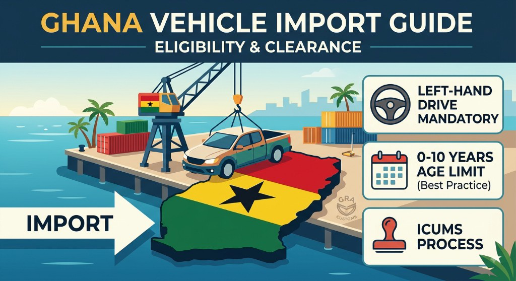 Ghana Used Car Import Access and Customs Clearance Complete Guides